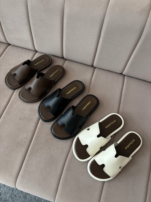 Summer Soft Sole Open Toe Sliders